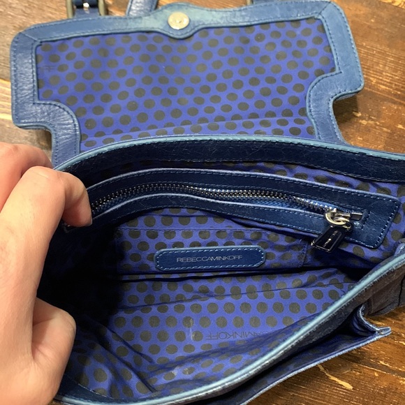 Rebecca Minkoff Navy Cross Body Bag - Picture 6 of 7
